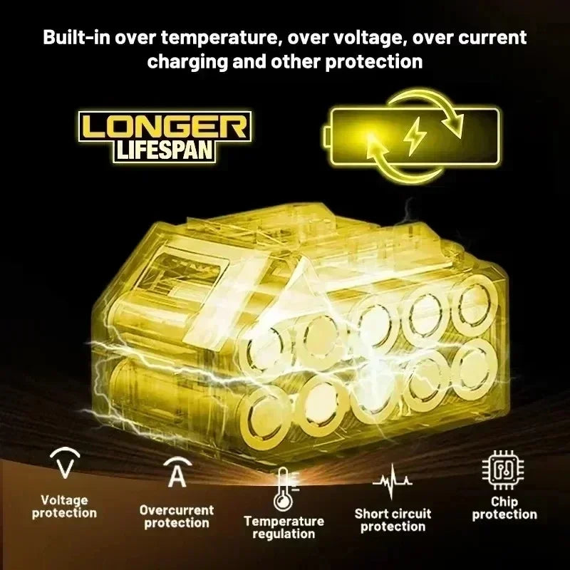 6Ah 9Ah DeWALT 100% Original Battery 20V/60V MAX FlexVolt for DCB606 DCB205 DCB206 DCB209 DCB182 Power Tool with Battery