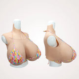 Large Realistic Silicone Fake Boobs Z Cup Big Breast Forms Huge Enhancer Drag Queen Transgender Shemale Crossdress Prothesis