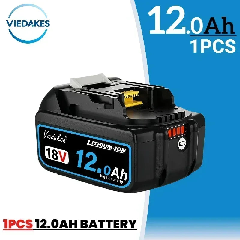BL1860 for Makita 18V 8Ah Original Battery BL1830 BL1860 BL1850B Tool Battery Compatible for Makita 18 Volt Wireless Grinder