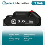18V 21V MAX 3.0 6.0 9.0Ah Rechargeable Lithium Battery for Makita BL1830 BL1840 BL1850 High Capacity Electric Drill Battery