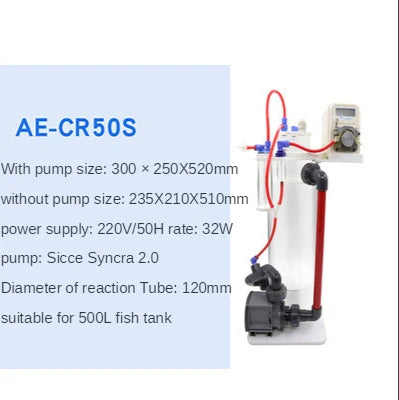 Aqua Excel's Alkaline Reactor, R5, R6, AE-CR, 50S, 60S, 81S, 90S, 100S