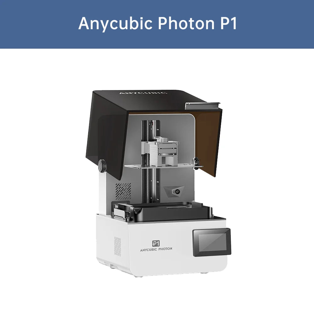 ANYCUBIC Photon P1 14K Mono SLA LCD Resin 3D Printer Leveling Free With Dual Rail+Ball Screw Printing Size 223*126*230mm