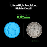 Creality CR-Scan Otter 3D Scanner 0.02mm Accuracy Black objects scanning available Four-lens Stereo Vision 3d scanner
