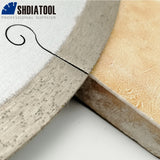 SHDIATOOL 1pc 300MM/12" Ceramic Blades With Hook Slot Diamond Saw Blades Tile Porcelain Cutting Disc Bore 60mm with 50mm washer
