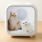 Smart Pet Drying Box Automatic Cat Hair Dryer Water Blower Puppy Bath Hair Blowing Machine Large Capacity Small Dogs Drying Room