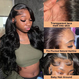 30 40 Inch Body Wave 5x5 Glueless Wigs Human Hair Wear and Go glueless