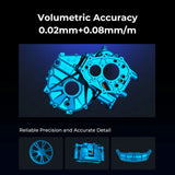 Creality Raptor Pro 3D Scanner 22+7 Blue Laser Line / NIR Light 0.02mm Accuracy 60FPS Anti-Shake Tracking 24Bit Color Scanning