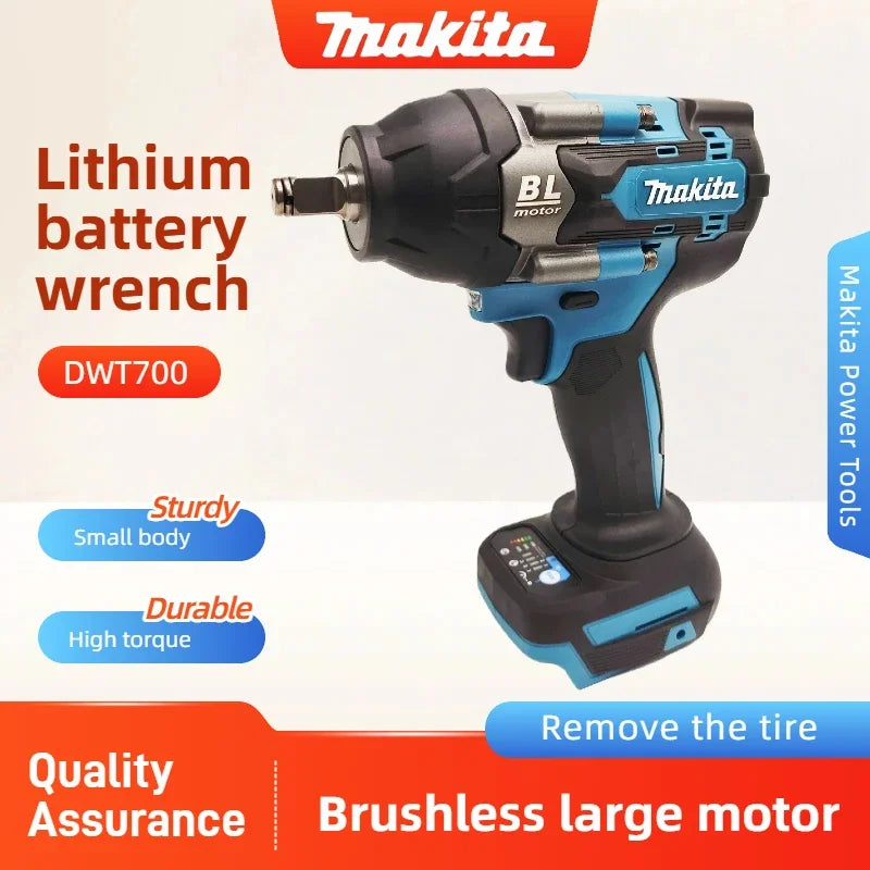 Makita DTW700 Brushless Electric Screwdriver Machine, Rechargeable Drill Driver, 18V Battery and ChargerWood Milling Cutter