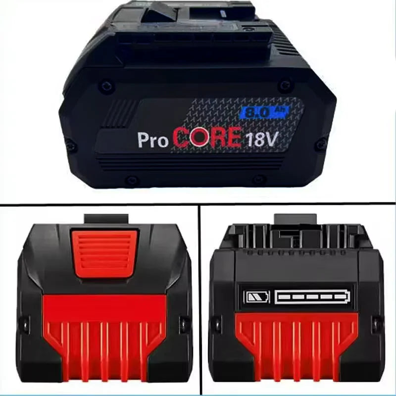 21700 18V High Power Rechargeable Battery, 18V, 8.0AH/12.0AH, Suitable for Tool BAT609, BAT618, GBA18V 21700, 100% Original