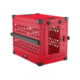 Customizable Kennel Crate Quality Assurance Aluminum Heavy-duty Folding Pet Cage Stackable Commercial Dog