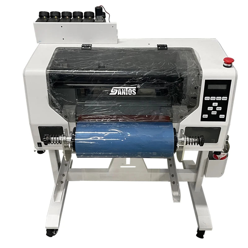 Luxury Custom Logo A3 Uv Dtf Single Head DX7 Printer Led Roll to Roll Crystal Double Sides Printing Plotter Low Price