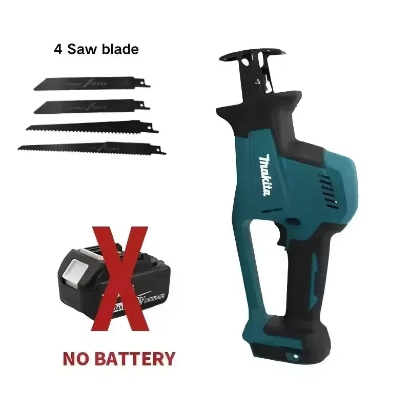 Makita Cutting Saw Portable Saw Power Tool DJR189 18V Cordless Electric Reciprocating Saw Brushless Rechargeable Wood Metal