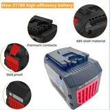 18V15.0AH ProCORE Premium Series Replacement Battery New 21700 Battery Cell Suitable for BOSCH BAT609, BAT618, GBA18V15.0Ah
