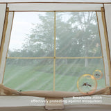 Inflatable Tent for 3-4 People  All-Weather Waterproof 4-Season Design with Quick Setup & Hand Pump