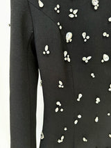 TOP QUALITY Newest 2026 Designer Fashion Women's Rhinestone Diamonds Beaded Long Maxi Dress