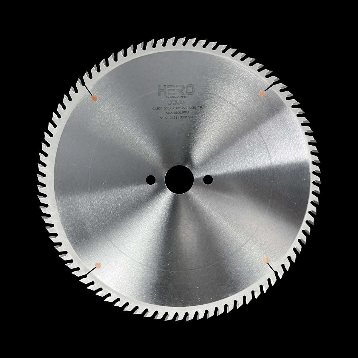 HERO 300mm Trapezoid Flat Tooth Panel Sliding Table Saw Blade for Plywood MDF Density Solid Wood Board TCT Circular Saw Blade