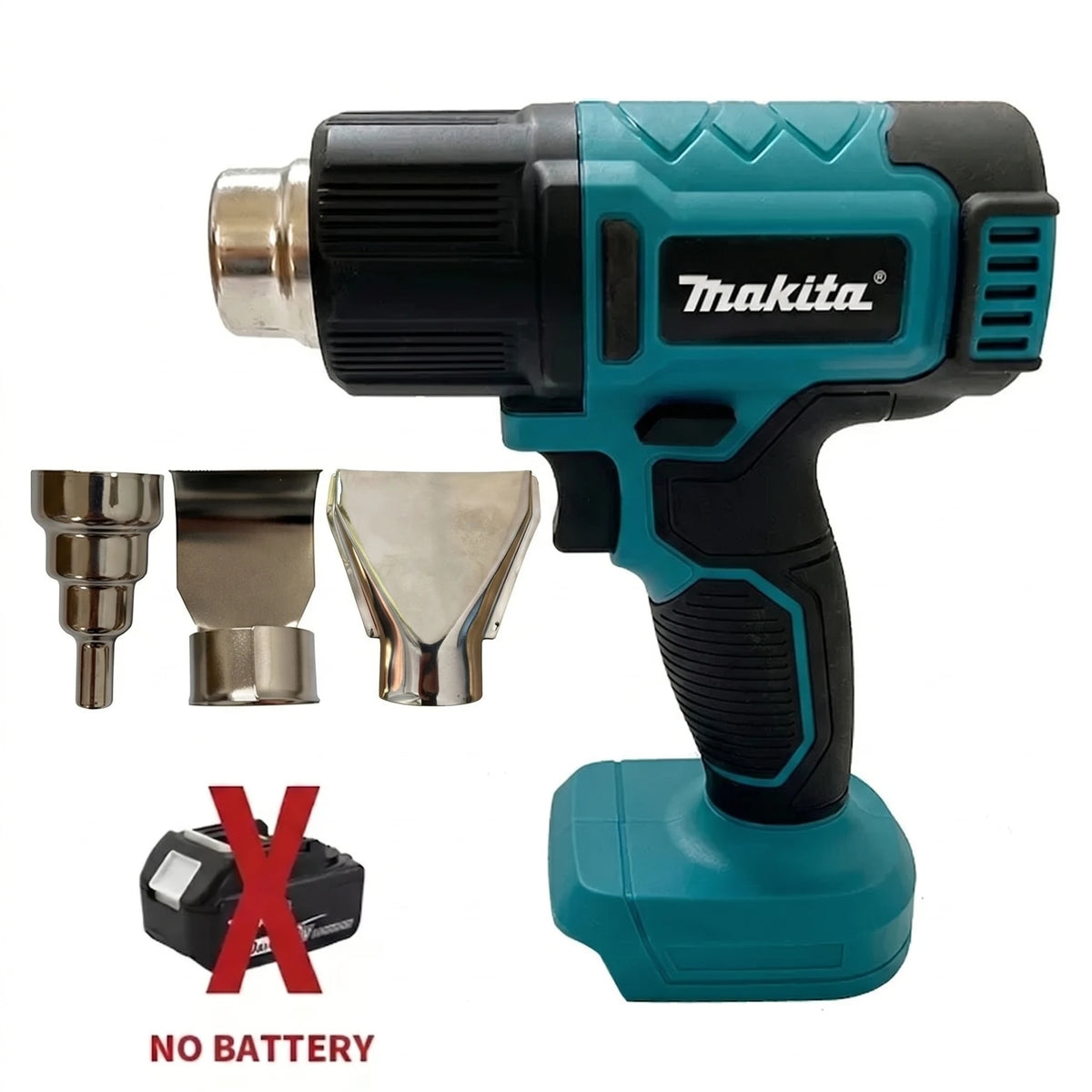 Makita 540°C Temperature Control Heat Gun 18V Cordless Handheld Hot Air Gun With LED Display Soldering Thermal Blower Tool