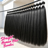 Double Weft 32 34 36 38 Inch Bone Straight Vietnamese Hair Bundle Human Hair Weaving Bundle Original Raw Hair Bundle For Women