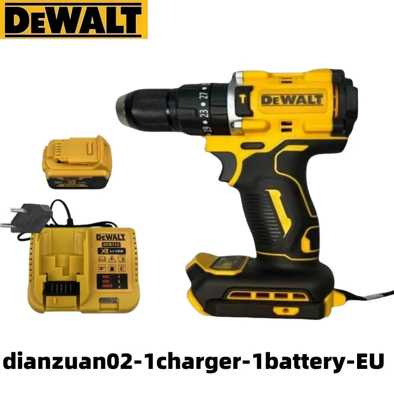 DEWALT 20V MAX Brushless Compact Hand Drill Impact Drill Rechargeable Lithium Battery Electric Screwdriver DCD805