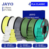 JAYO 3D PETG/ High Speed Matte PETG / PLA Classic Printer Filament 1.75mm 3D Printer Filament 6.6KG Neatly Wound PETG for 3D