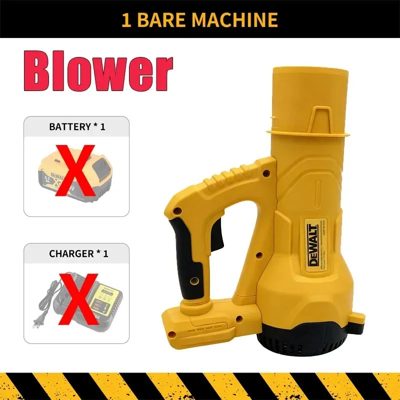 Dewalt Electric Cordless Leaf Blower Long Tube Blower Garden Leaf Sweeping Tool Home Courtyard Snow Cleaner With Charger