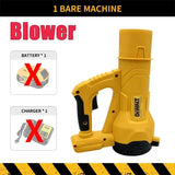 Dewalt Electric Cordless Leaf Blower Long Tube Blower Garden Leaf Sweeping Tool Home Courtyard Snow Cleaner With Charger