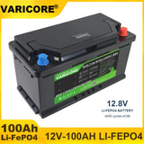 VariCore 12V/12.8v 340Ah 360Ah 180Ah 120Ah 100Ah 4s LiFePO4 Battery Lithium Iron Phosphate Batteries for RV Golf Cart Tax Free