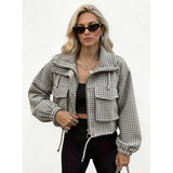 Women's Short Workwear Jacket 2026 Autumn New Loose-Fit American-Style Coat