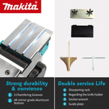 Makita Electric Planer,82mm Planing Width,2.5mm Cutting Depth,15000rpm,650W Power,Ergonomic Grip for DIYWoodworking Board Making