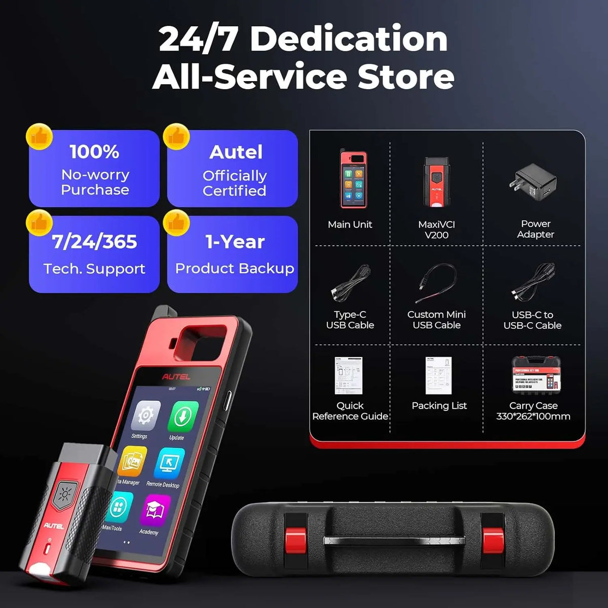 Autel KM100 KM100X KM100E Universal Smart Fob Programmer Key Programmer V200 Universal Key Generator Free Update Lifetime