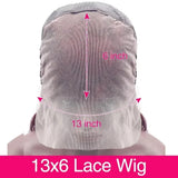 30 40 Inch 99J Colored 13x6 Lace Front Human Hair Wig Straight Burgundy 13x4 HD Transparent Lace Frontal Wigs Red Wigs For Women