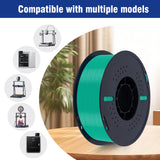 KINGROON High Speed PETG 3D Filament PLA/PETG 5KG 3D Printing Filament 1.75mm 100% Neatly Wound HS Filament 350mm/s Printing