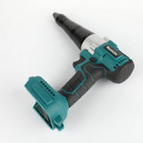 Makita 18V Electric Rivet Gun 3.2-4.8mm Tool Free Nozzle Replacement Low Vibration Heavy Duty Industrial Riveting tools