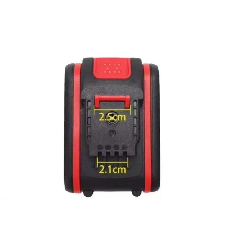 21VMAX 3000mAh Lithium Battery, Suitable for Battery Replacement and Re-Sawing of Cordless Drill, Chain Saw, Car Washing Machine