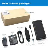 6.5inch Handheld Rugged PDA for Windows OS Intel N5100 8GB RAM 128GB ROM Data Collector With Barcode Scanner NFC