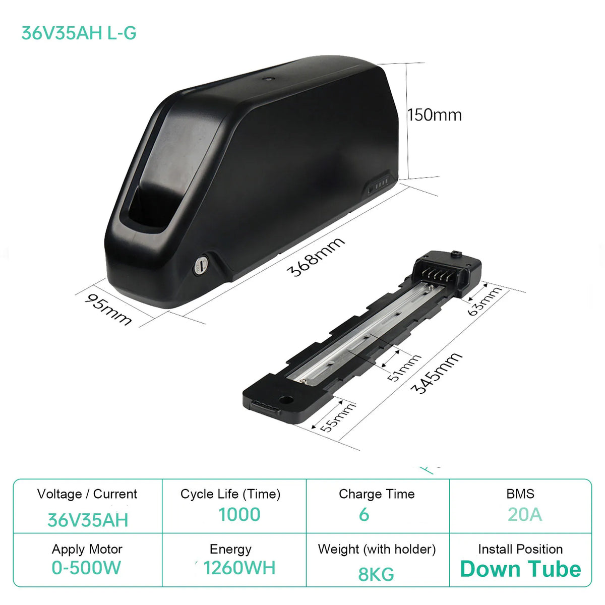 48V 30AH Electric Bike Battery 21700 Cells 60V 52V 48V Bikes Downtube Polly L-G 72V 15AH Scooter E-Bike Battery Pack for 0-2000W