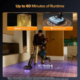 Wholesale Roborock F25 Ultra Steam Wet Dry Cordless Vacuum Cleaner with Hot Water Mop for Car & Home Use Blue Light
