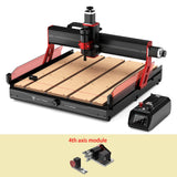 Twotrees 500W CNC Router TTC6050 CNC Engraver DIY Woodwork 600x500mm Laser Engraving Machine For Wood PVC PCB Glass DMF Metal