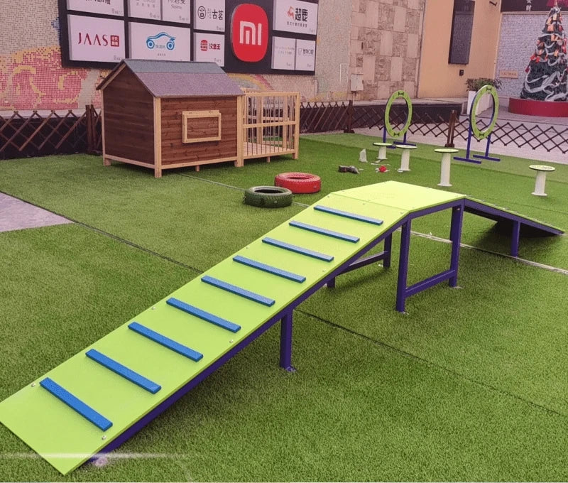 Colorful durable and easy-to-clean pet training equipment dog platform for dog agility training and pet socialization
