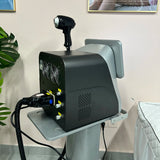 HOT Portable 4000W Diode Laser 10 Laser Bars 755NM 808NM 1064NM Wavelength Freezing Point Painless Permanent Hair Removal