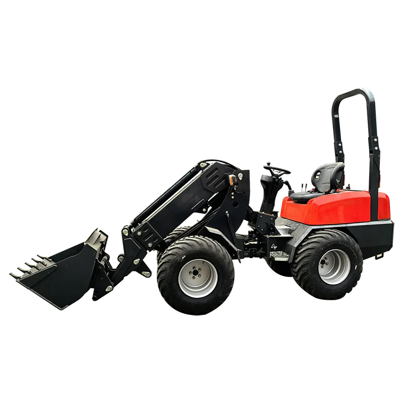 Customized cost-effective sliding loader for earthwork handling, mini loader for snow cleaning, telescopic arm loader for sale