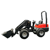 Customized cost-effective sliding loader for earthwork handling, mini loader for snow cleaning, telescopic arm loader for sale