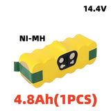 6800mAh Battery 14.4V for iRobot 500 600 700 800 900 Series Battery for iRobot Roomba 14.4V 620 650 770 780 580