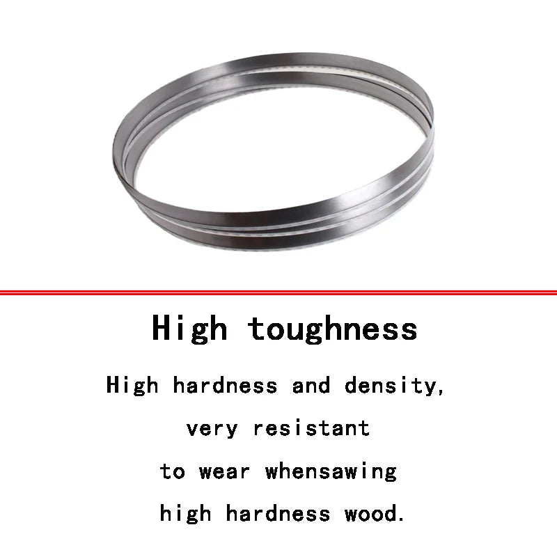 Width34mm woodworking Cutting Saw Blades Used in sawmills Vertical Alloy Band Saw Blade OEM customized bandsaw blade