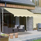 Awning Folding and Telescoping Canopy Rainproof Eaves Balcony Courtyard Household Rainproof and Sunscreen Tent  Canopy Tent