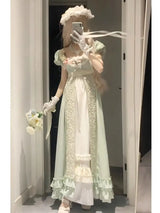 MAGOGO Green eco-style imperial lolita dress, Lolita princess dress