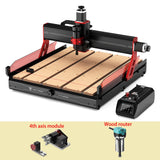 Twotrees 500W CNC Router TTC6050 CNC Engraver DIY Woodwork 600x500mm Laser Engraving Machine For Wood PVC PCB Glass DMF Metal