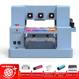 For Epson XP600 A3 UV Flatbed Printer LED UV Printer for Acrylic Glass Wood Direct-to-Object UV DTF Sticker Printer for Bottle