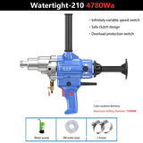 Electric Diamond Core Drill Mixer Handheld Concrete Core Drilling Machine Portable Dry Wet Engineering Torque Drilling Machine