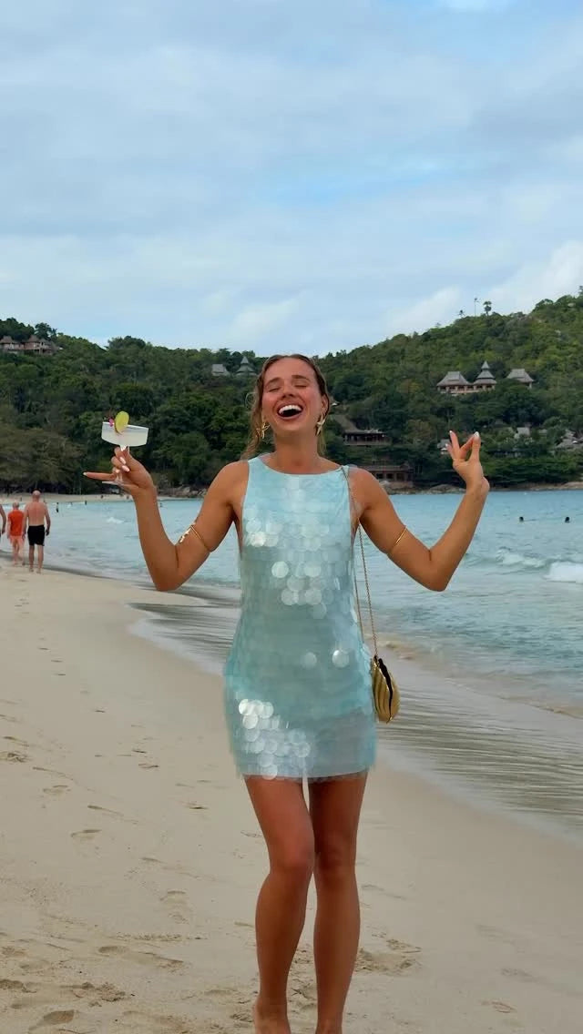 Sequin Backless Mini Dress For Women Sexy Sleeveless High Waist Bodycon Short Dresses 2026 Party Club Beach Vacation Outfits